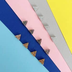 Glitter Dot Studs